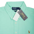 POLO RALPH LAUREN Serene Aqua Slim Fit Short Sleeve Button-Down Shirt
