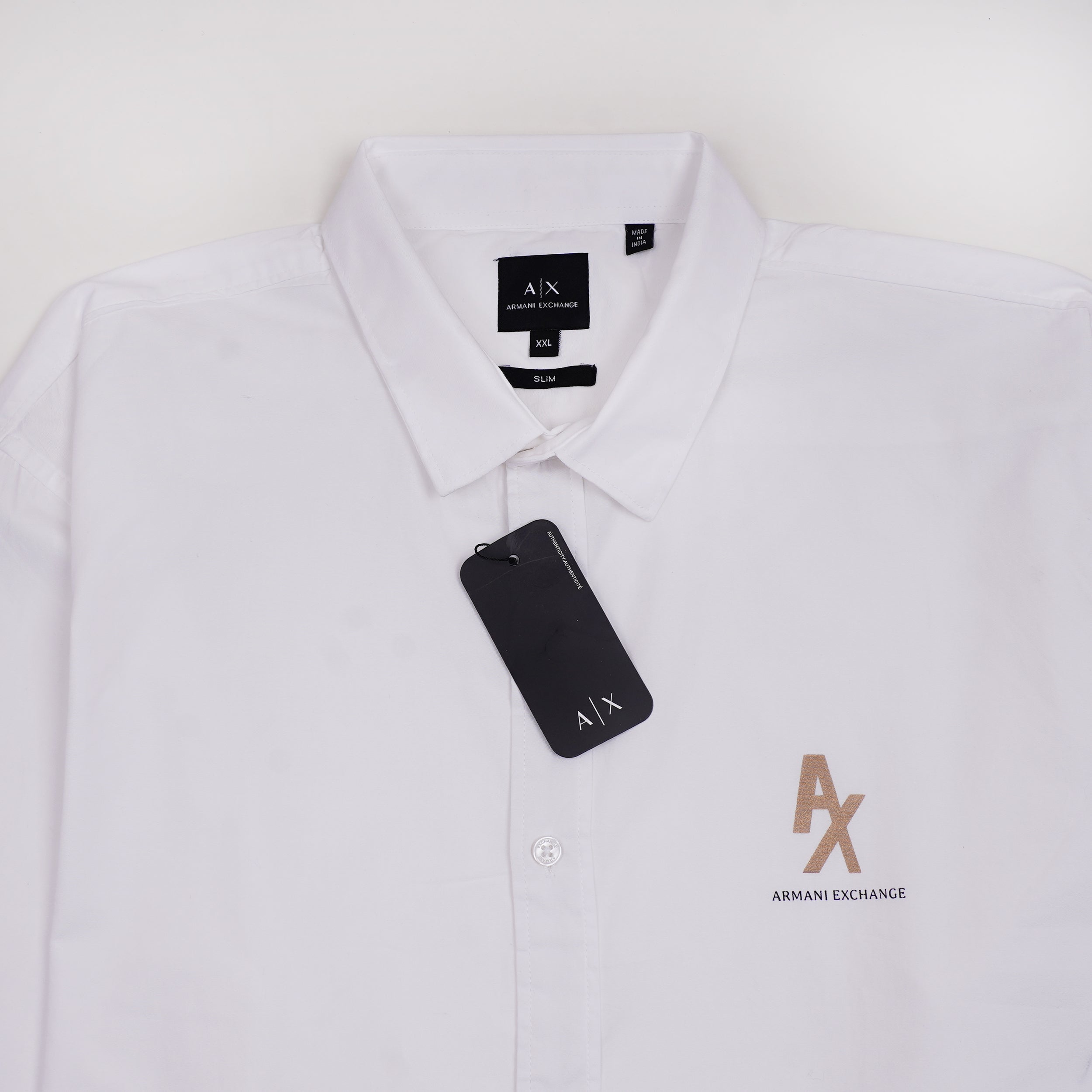 ARMANI EXCHANGE Opulent Pearl Long Sleeve Shirt
