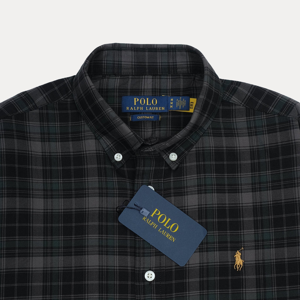 POLO RALPH LAUREN Enchanted Ash Classic Fit Plaid Button-Down Shirt