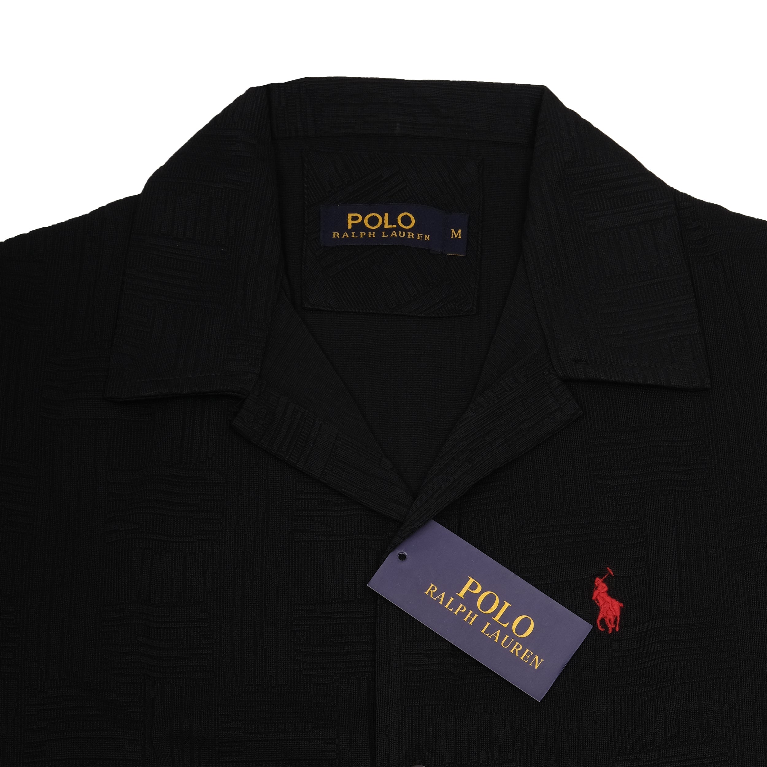 POLO RALPH LAUREN Obsidian Textured Short Sleeve Shirt