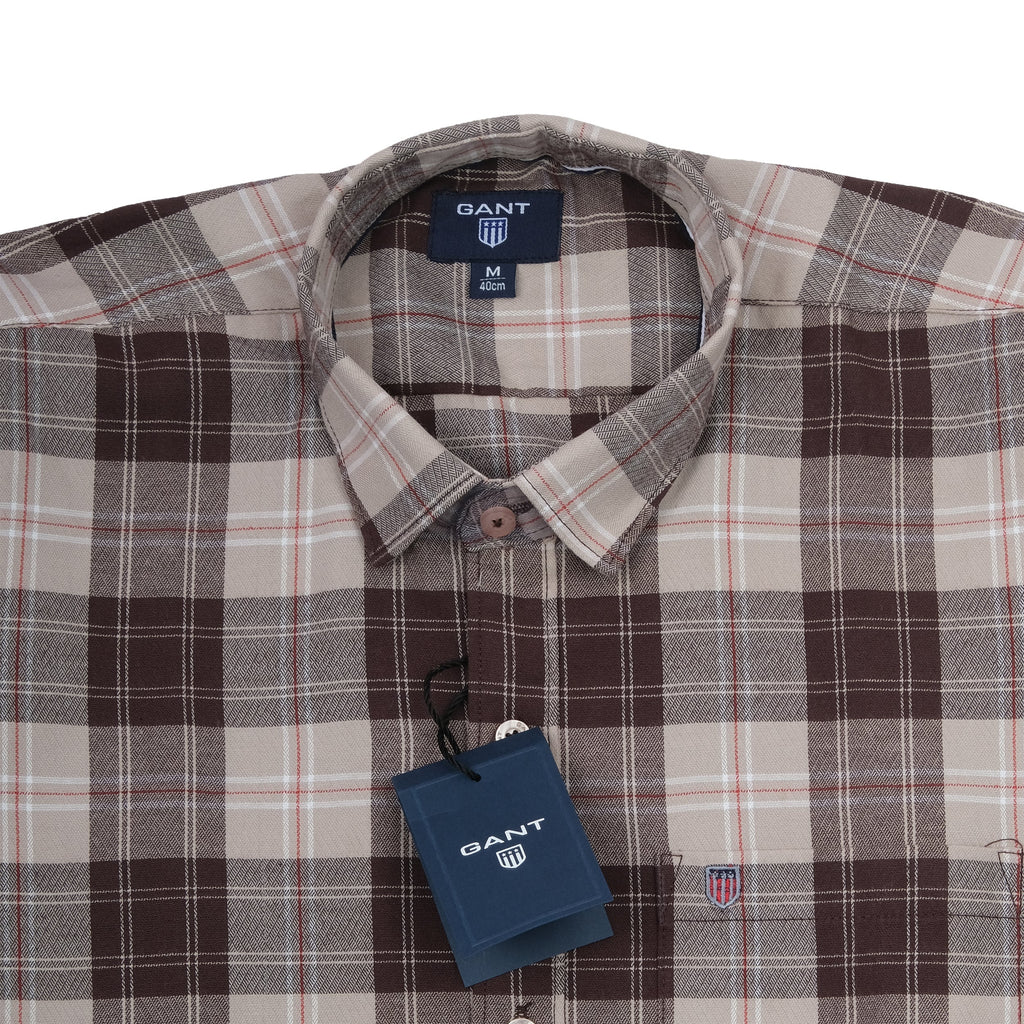 GANT Rustic Earth Slim Fit Long Sleeve Casual Shirt