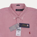 POLO RALPH LAUREN Radiant Crimson Classic Fit Long Sleeve Striped Button-Down Shirt