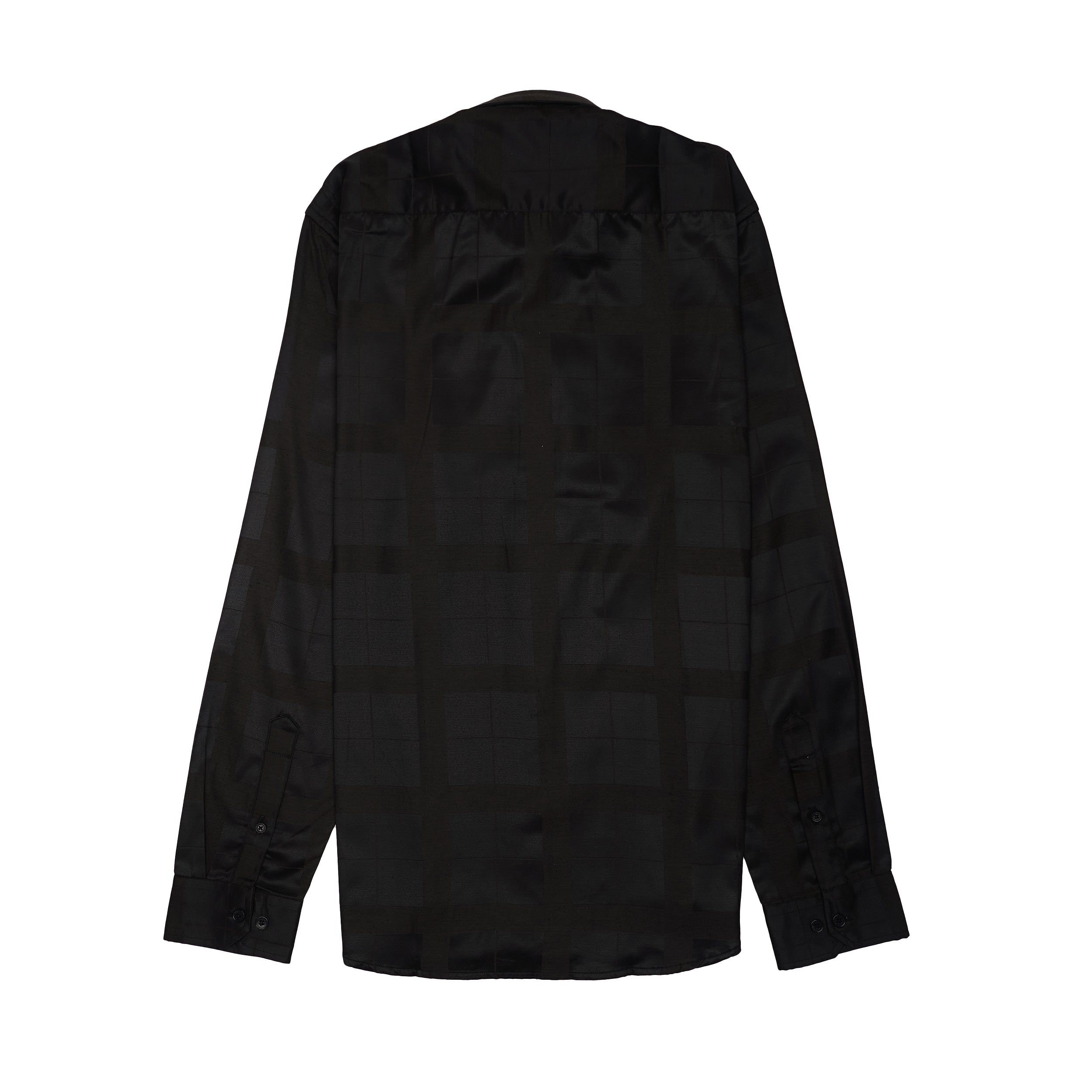 JACK & JONES Opulent Onyx Whisper Slim Fit Long Sleeve Shirt