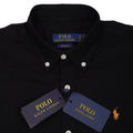POLO RALPH LAUREN Enchanted Obsidian Custom Fit Long Sleeve Silk-Blend Shirt
