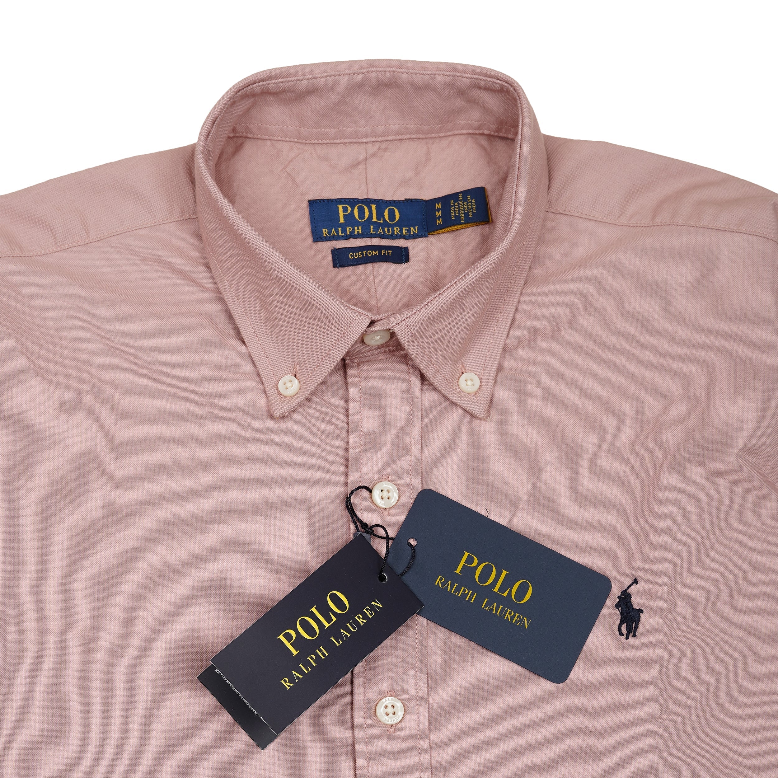 POLO RALPH LAUREN Ros�� Quartz Custom Fit Long Sleeve Button-Down Shirt