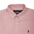 POLO RALPH LAUREN Blush Petal Tailored Fit Long Sleeve Linen Shirt