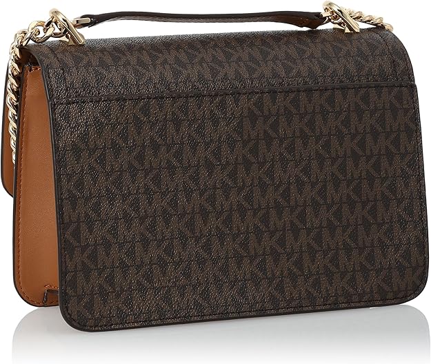 MICHAEL KORS Espresso Luxe Crossbody Bag
