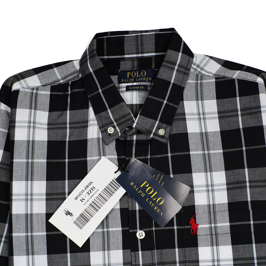POLO RALPH LAUREN Untamed Onyx Regular Fit Long Sleeve Check Shirt