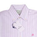 BROOKS BROTHERS Soft Lavender Classic Fit Striped Button-Down Shirt