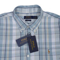 POLO RALPH LAUREN Serene Aqua Custom Fit Long Sleeve Button-Down Shirt