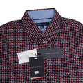 TOMMY HILFIGER Ember Plum Tailored Fit Long Sleeve Shirt