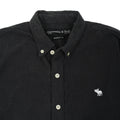 ABERCROMBIE & FITCH Seraphic Onyx Whisper Muscle Fit Long Sleeve Shirt