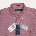 POLO RALPH LAUREN Ember Garnet Classic Fit Long Sleeve Gingham Shirt