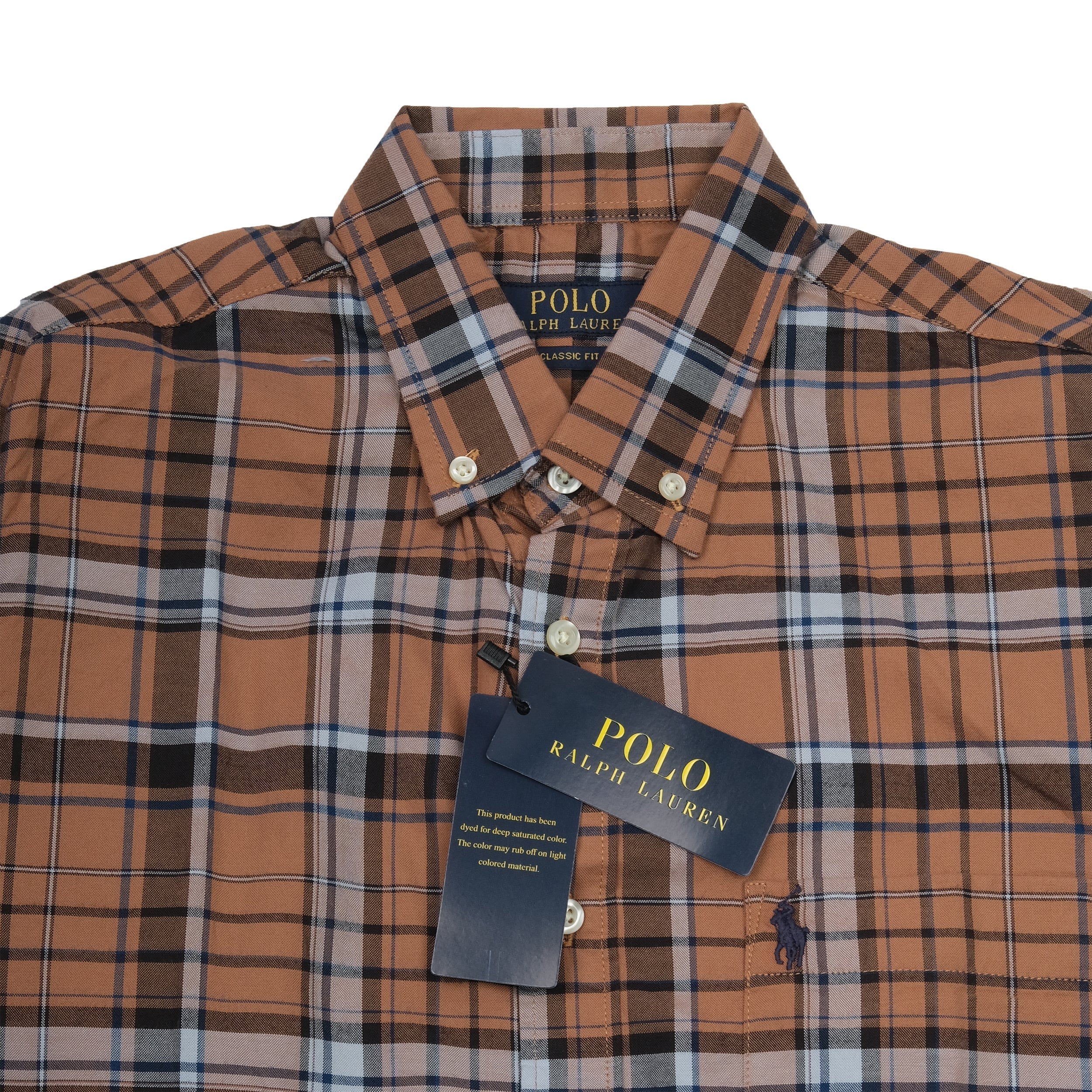 POLO RALPH LAUREN Autumn Spice Classic Fit Plaid Button-Down Shirt