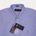 POLO RALPH LAUREN Serene Aqua Tailored Fit Long Sleeve Button-Down Shirt
