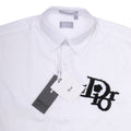 DIOR Frosted Pearl Classic Fit Long Sleeve Shirt