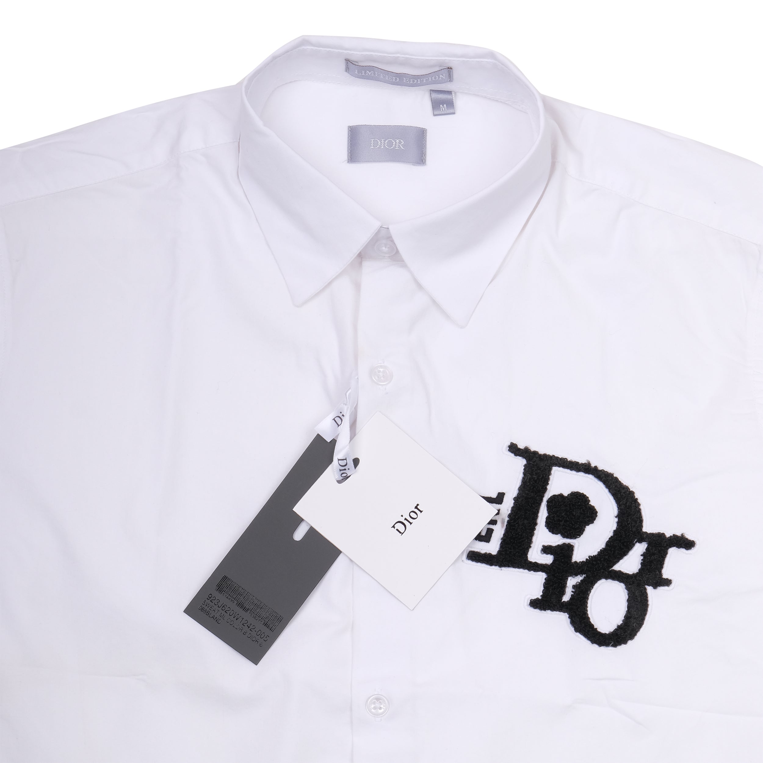 DIOR Frosted Pearl Classic Fit Long Sleeve Shirt