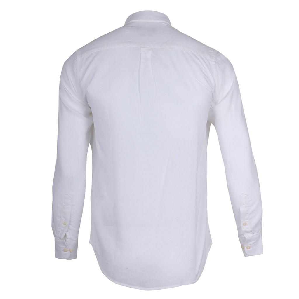 POLO RALPH LAUREN Pure Snow Classic Fit Long Sleeve Button-Down Shirt