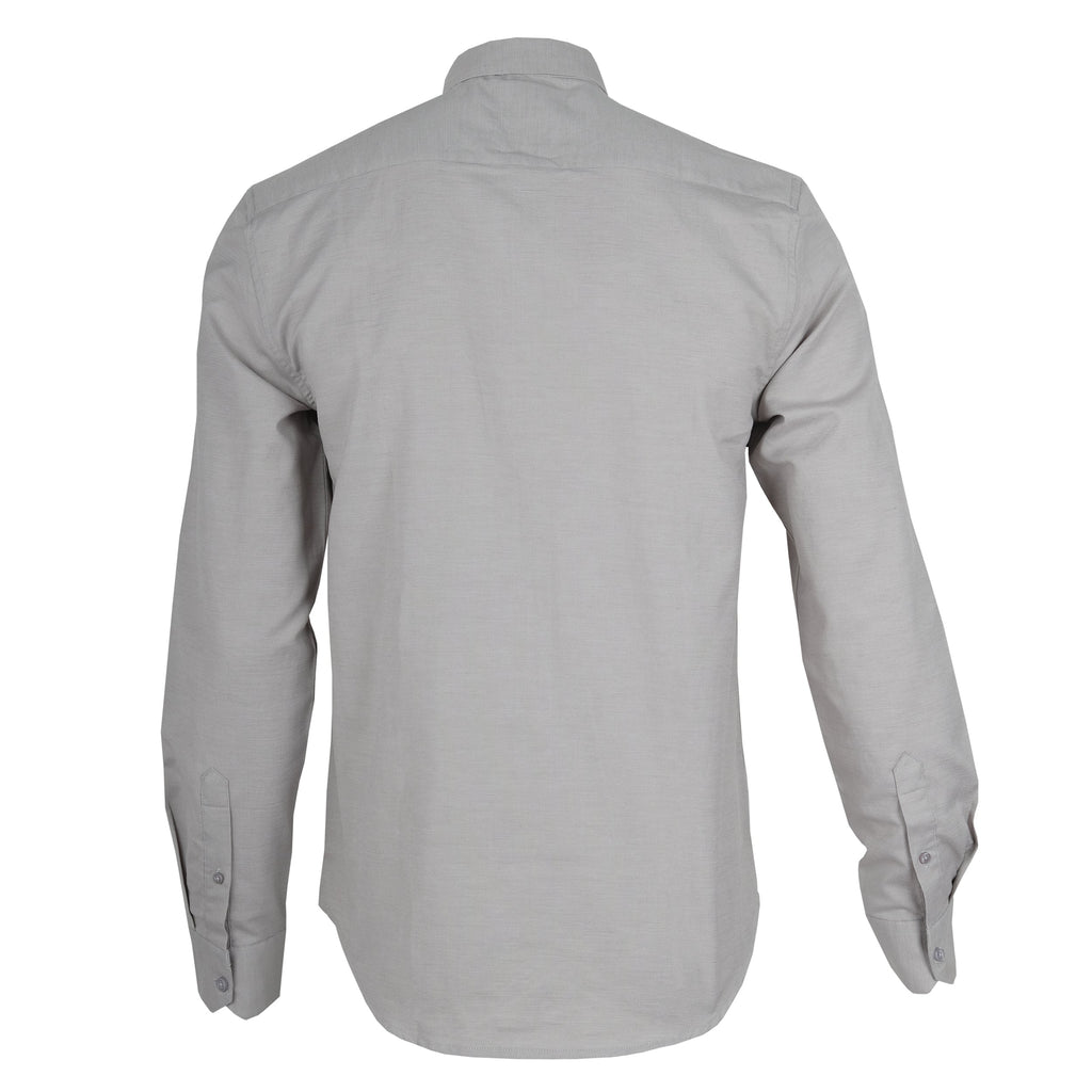 AJ Silver Mist Classic Fit Long Sleeve Button-Up Shirt