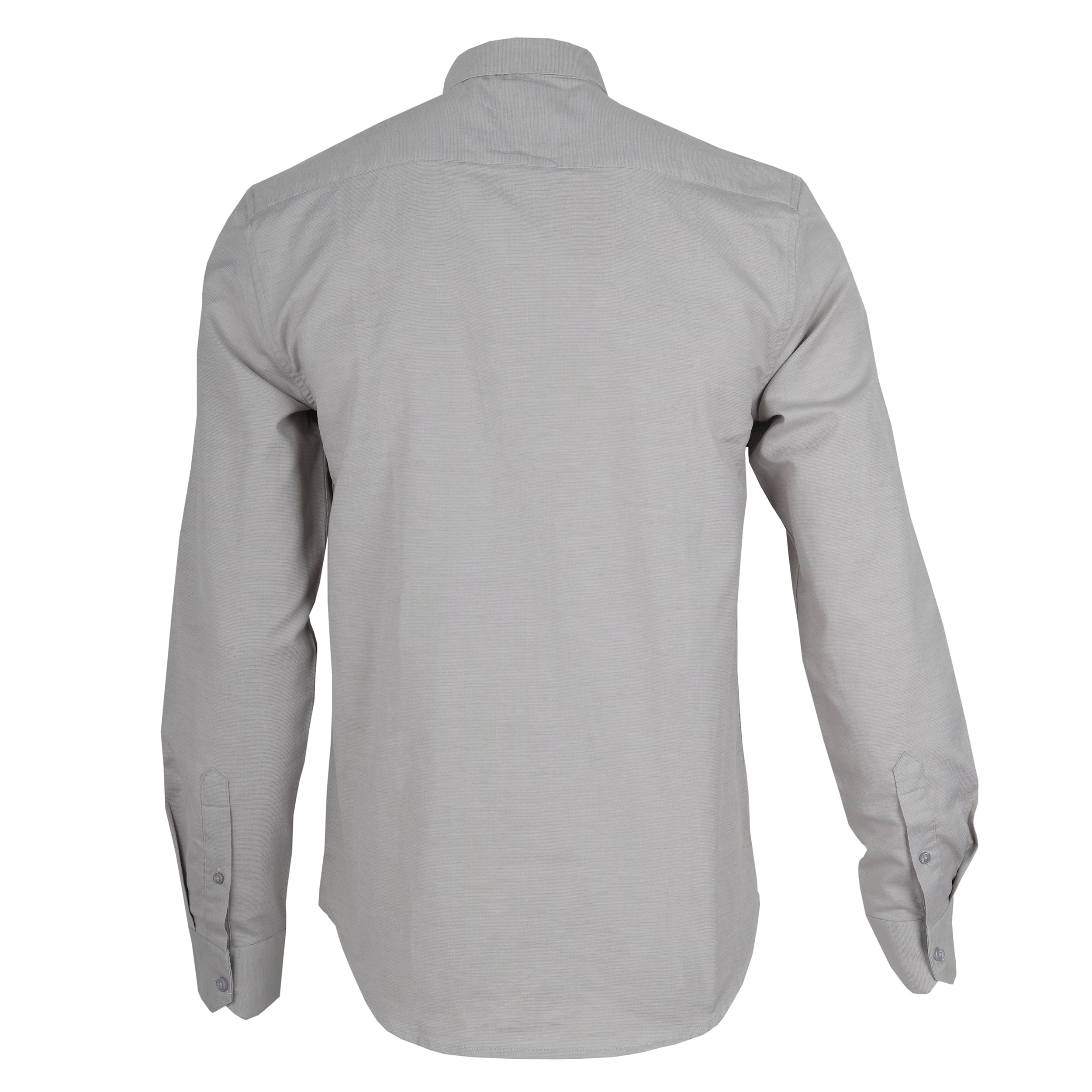 AJ Silver Mist Classic Fit Long Sleeve Button-Up Shirt