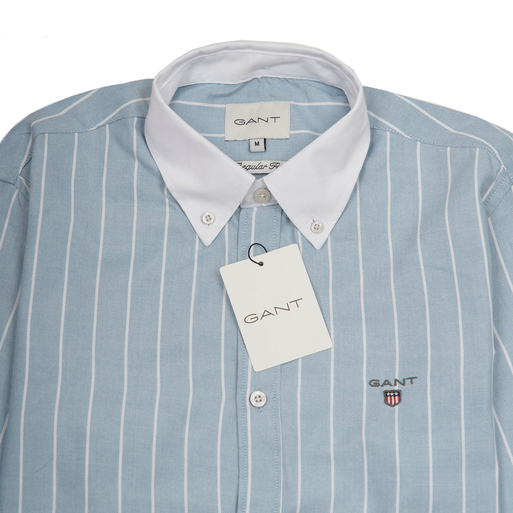 GANT Astral Sky Tailored Fit Long Sleeve Button-Up Shirt