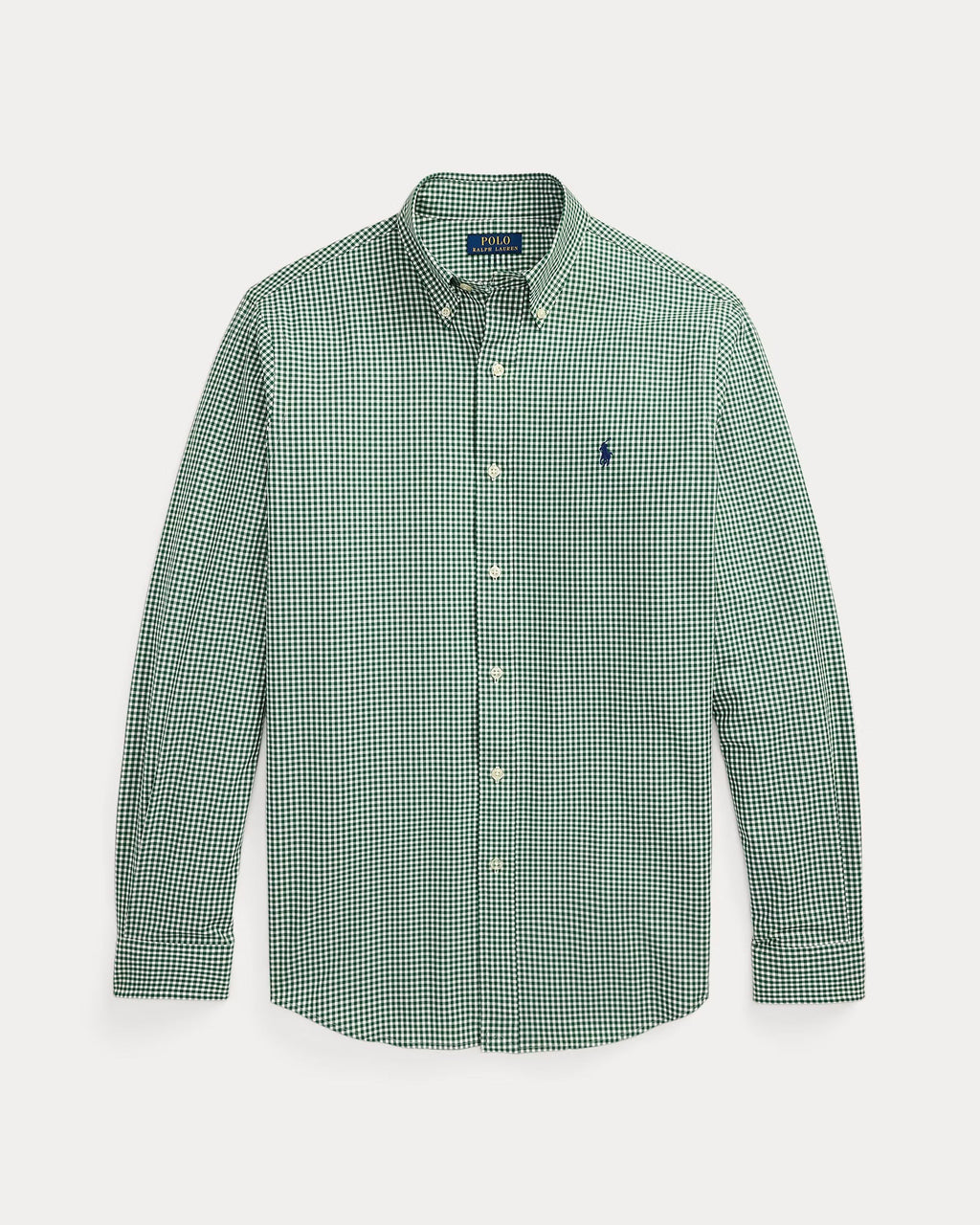 POLO RALPH LAUREN Mystic Pine Classic Fit Long Sleeve Gingham Shirt