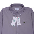 LACOSTE Opulent Amethyst Classic Fit Long Sleeve Button-Up Shirt