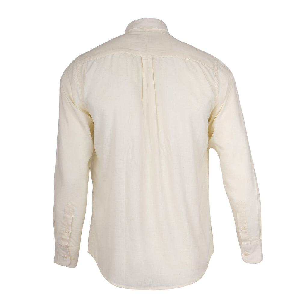 POLO RALPH LAUREN Creamy Vanilla Classic Fit Long Sleeve Button-Down Shirt