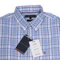 TOMMY HILFIGER Celestial Aqua Tailored Fit Long Sleeve Button-Down Shirt