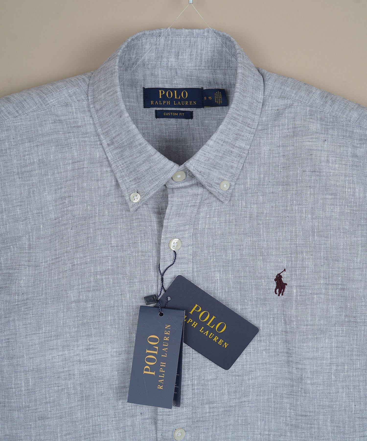 POLO RALPH LAUREN Opulent Pearl Classic Fit Long Sleeve Button-Down Shirt