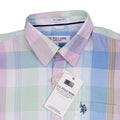 U.S. POLO ASSN. Whimsical Lapis Aurora Tailored Fit Long Sleeve Shirt