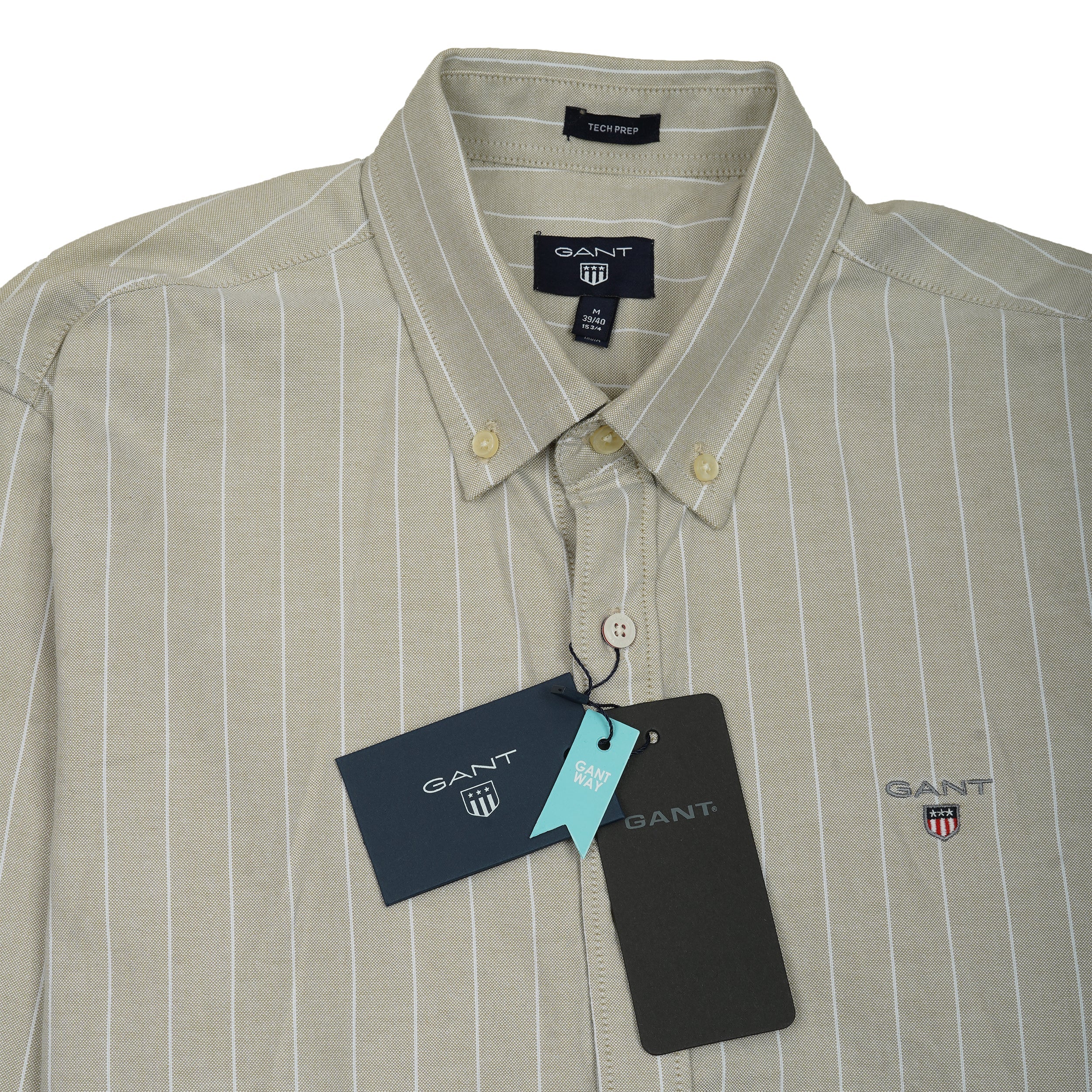 GANT Whispering Fern Tailored Fit Long Sleeve Button-Up Shirt