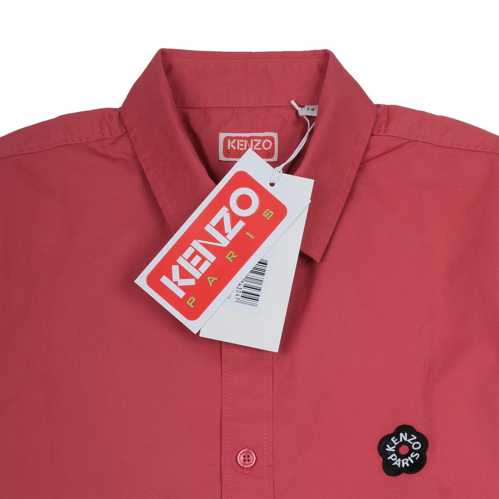 KENZO Raspberry Dream Classic Fit Long Sleeve Shirt