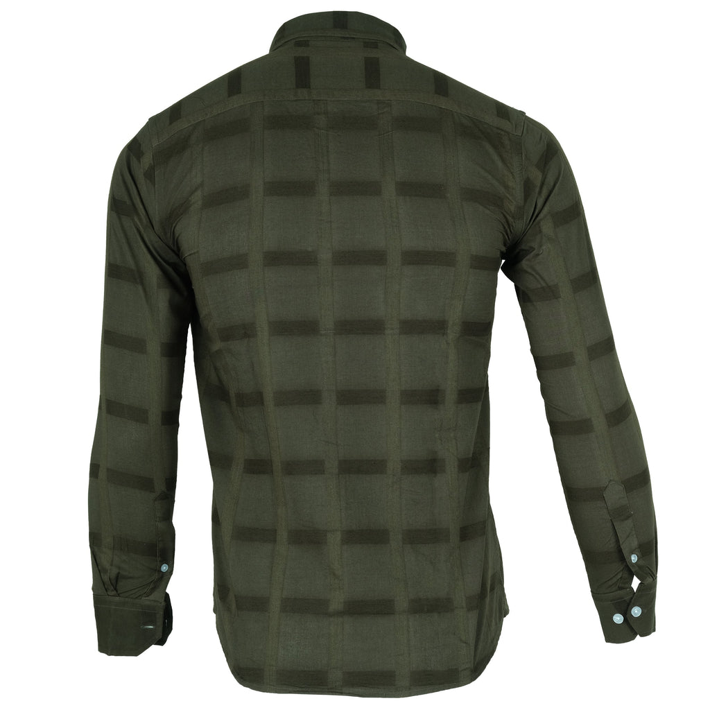 LACOSTE Forest Canopy Slim Fit Long Sleeve Shirt