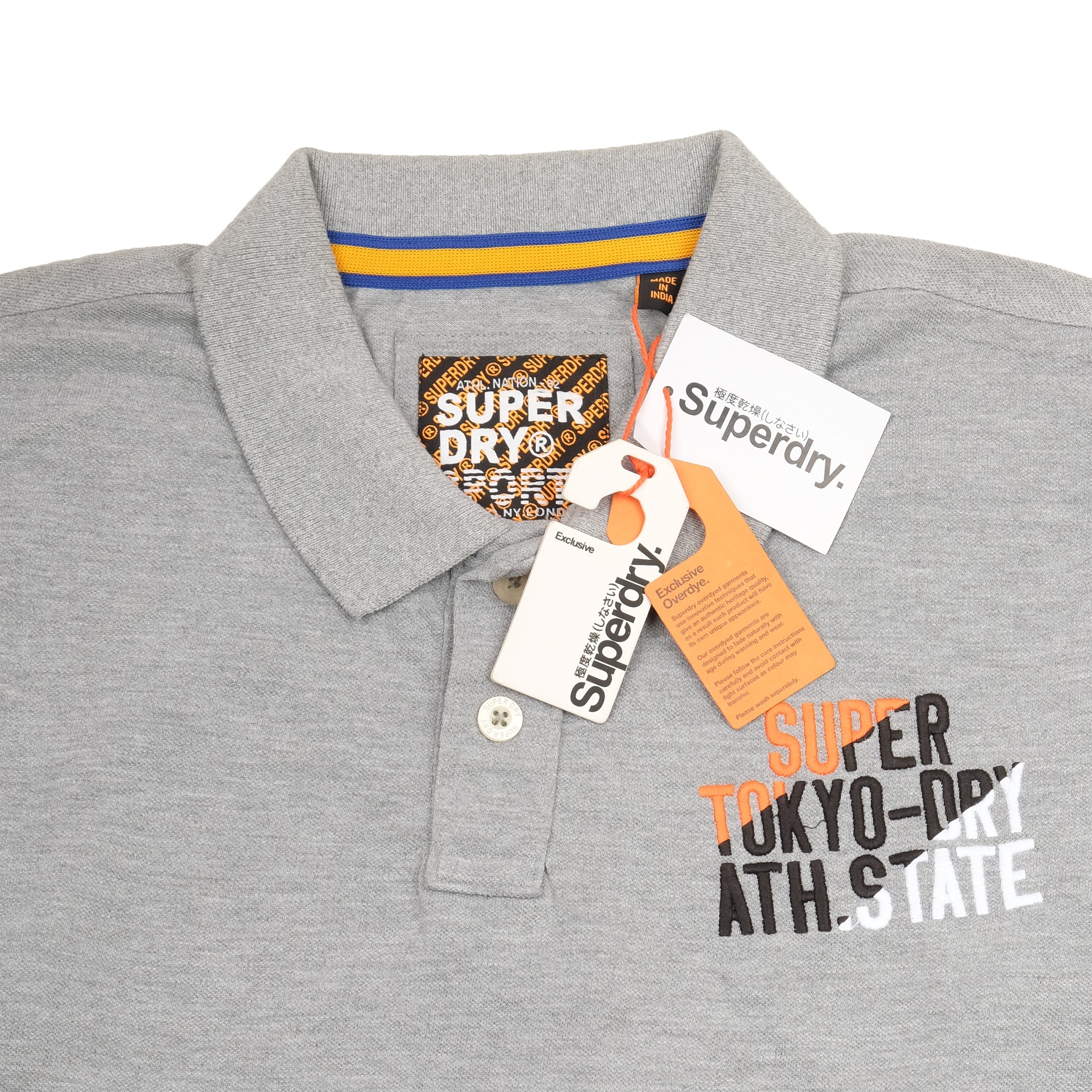SUPERDRY Urban Slate Slim Fit Piqu�� Polo Shirt