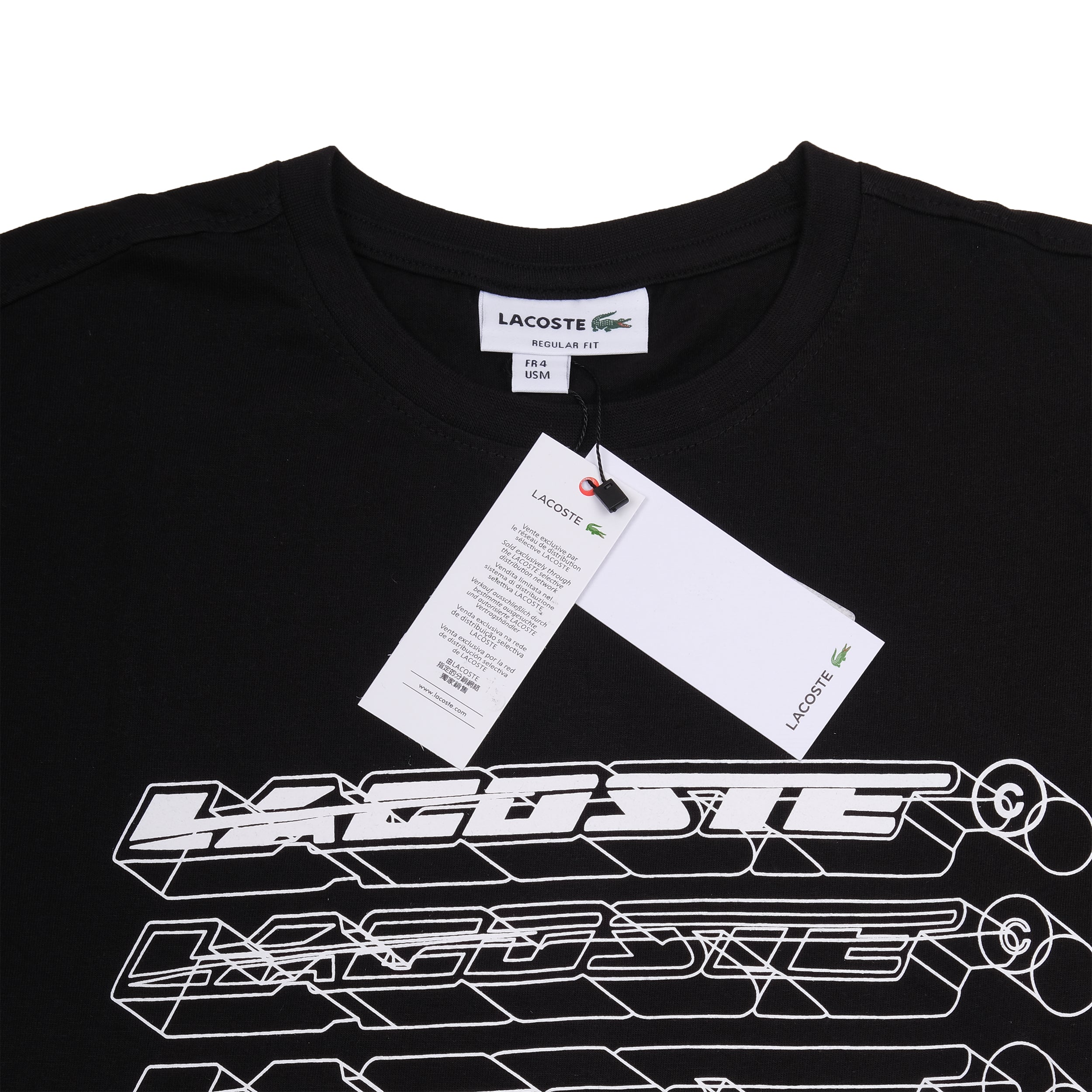 LACOSTE Shadowed Jet Classic Fit Short Sleeve T-Shirt
