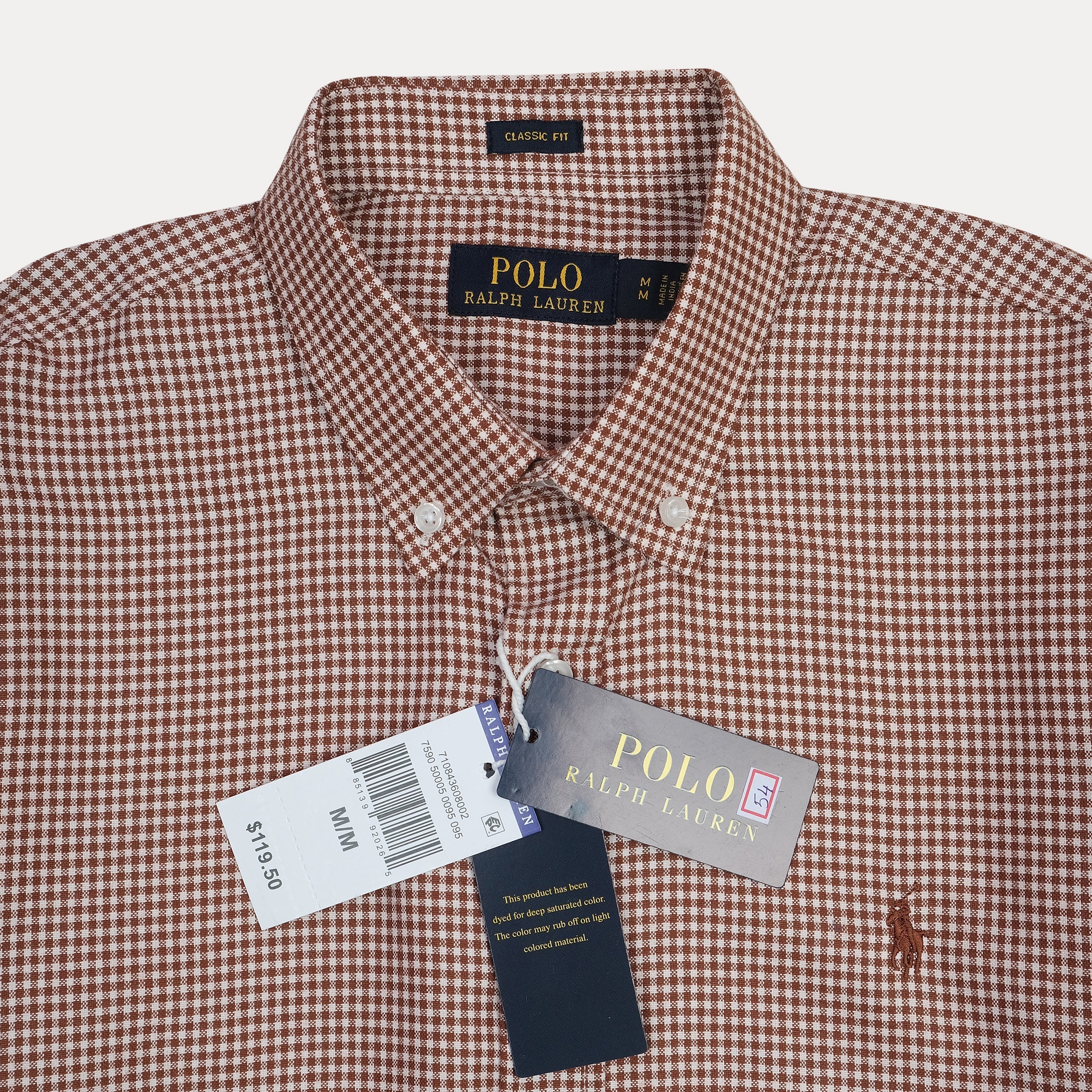 POLO RALPH LAUREN Emberwood Check Tailored Fit Long Sleeve Shirt
