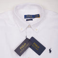 POLO RALPH LAUREN Opalescent Ivory Custom Fit Long Sleeve Button-Down Shirt