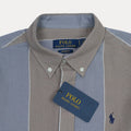 POLO RALPH LAUREN Tranquil Ash Tailored Fit Long Sleeve Striped Shirt