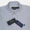 POLO RALPH LAUREN Serene Aqua Tailored Fit Long Sleeve Button-Down Shirt