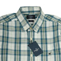 HACKETT Oceanic Emerald Classic Fit Long Sleeve Check Shirt