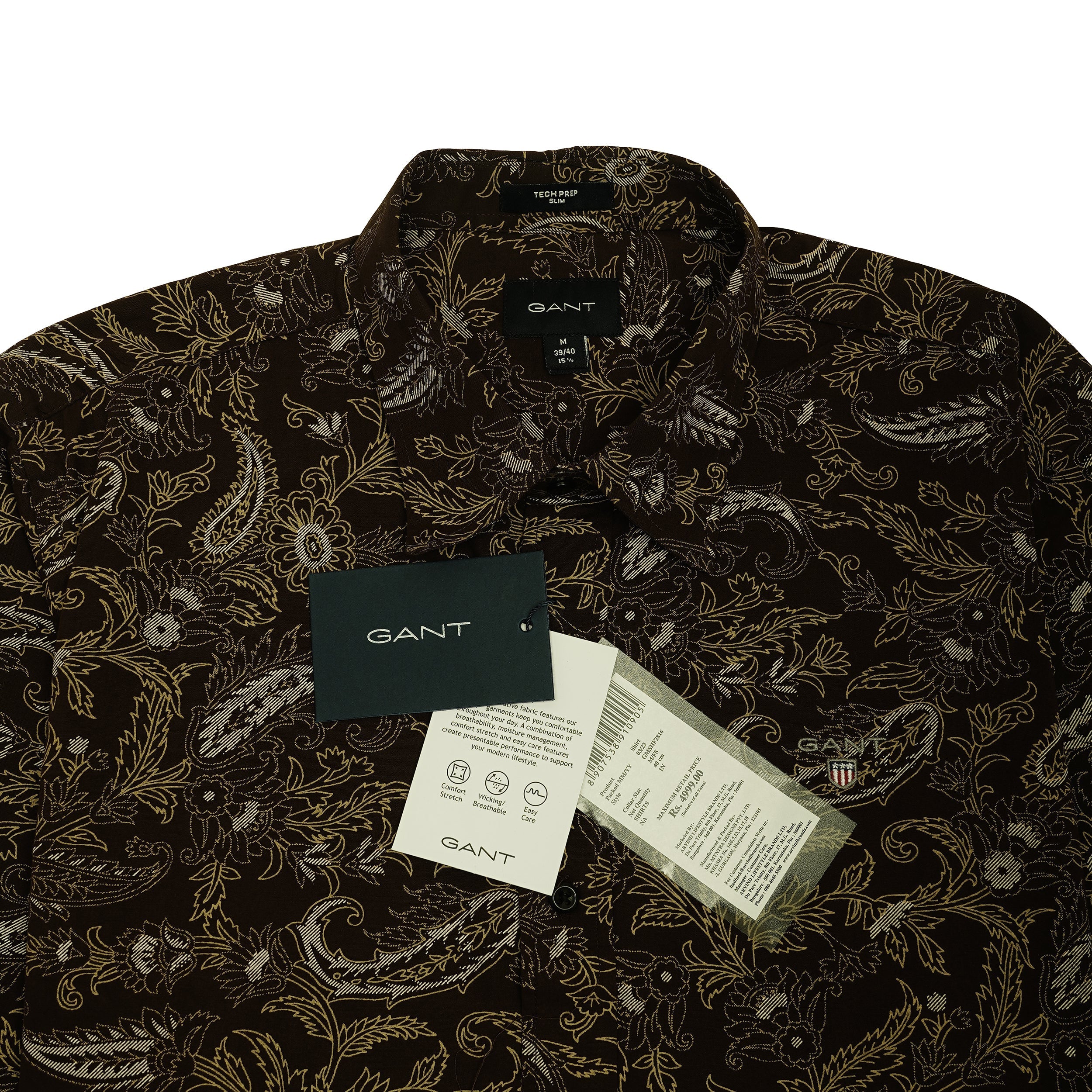 GANT Aurelian Amber Tailored Fit Long Sleeve Shirt