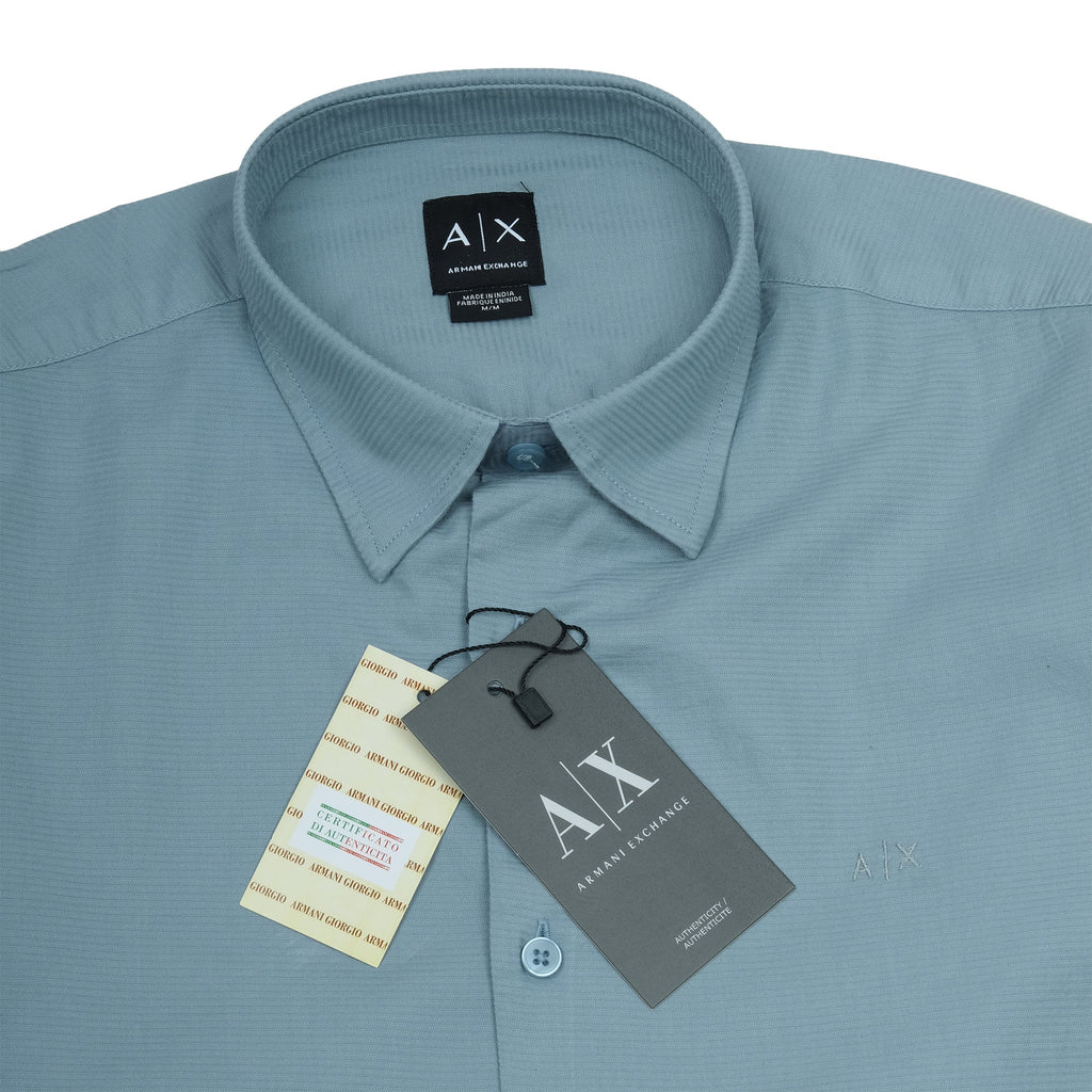 A|X Ethereal Lagoon Tailored Fit Long Sleeve Button-Up Shirt