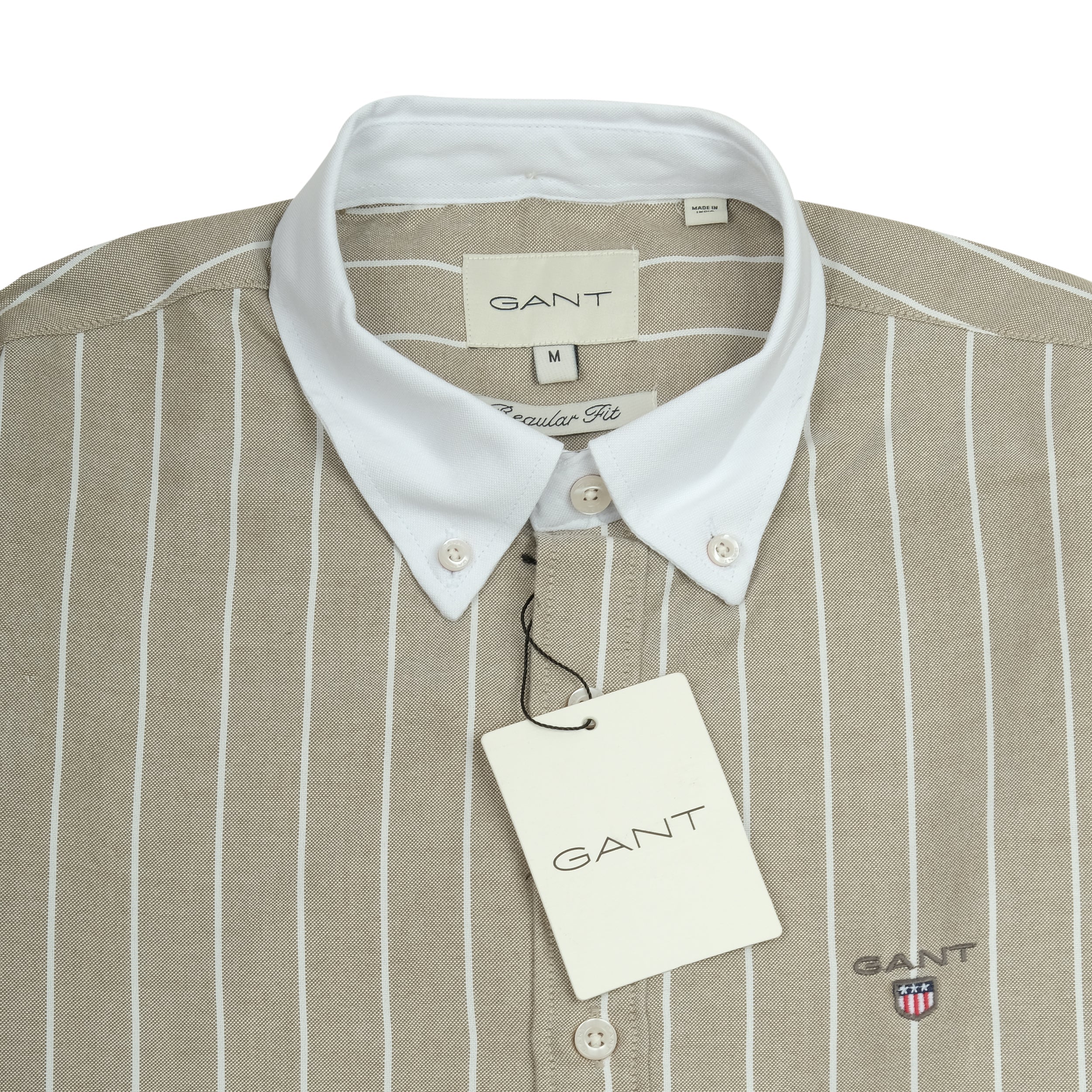 GANT Whispering Sand Classic Fit Long Sleeve Button-Up Shirt