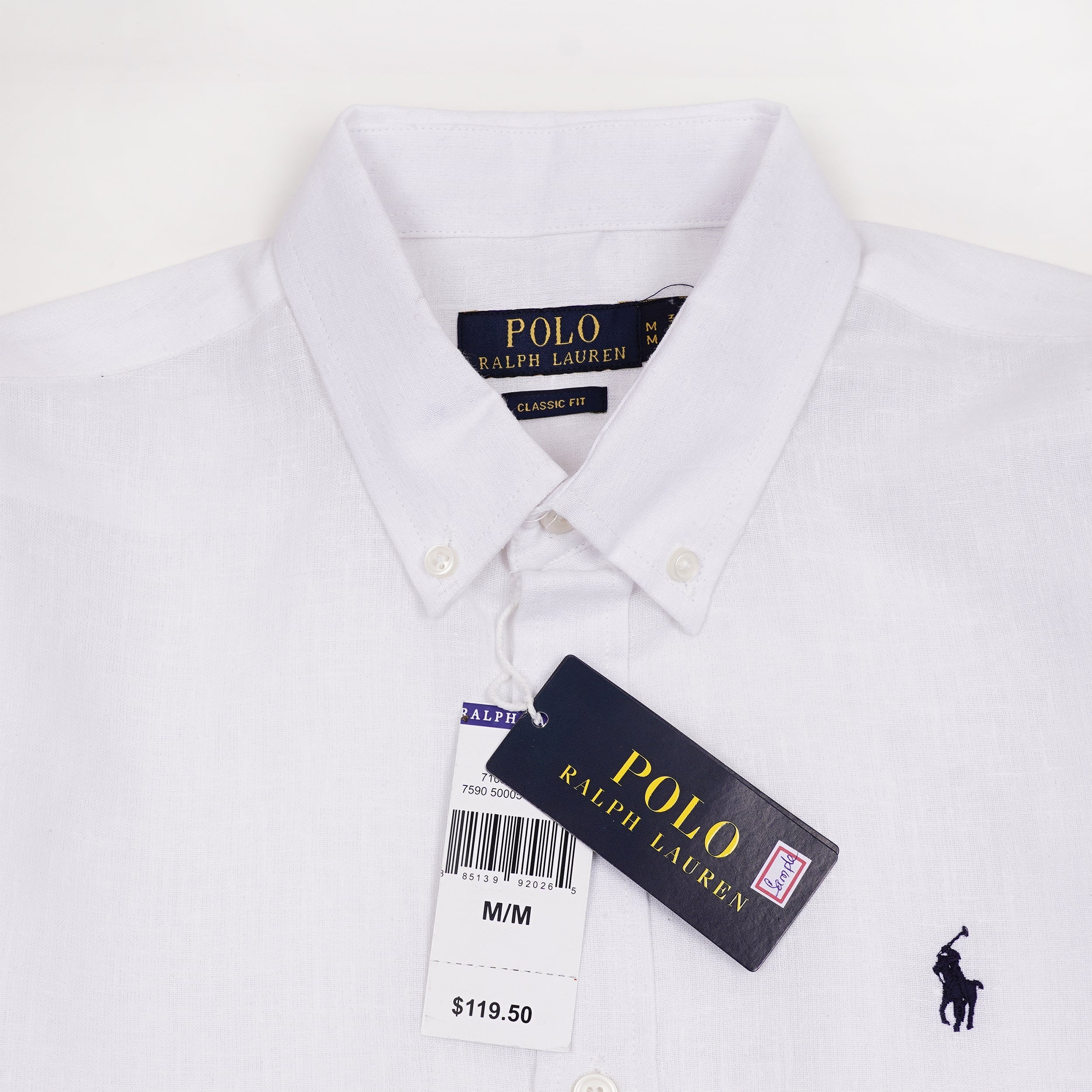 POLO RALPH LAUREN Lucent Pearl Classic Fit Long Sleeve Button-Down Shirt