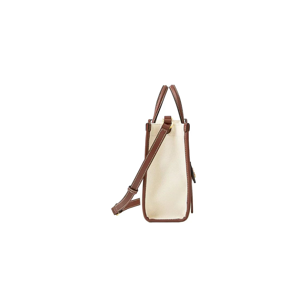 BURBERRY Serene Almond Luxe Mini Tote Bag