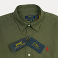 POLO RALPH LAUREN Enchanted Fern Custom Fit Long Sleeve Shirt