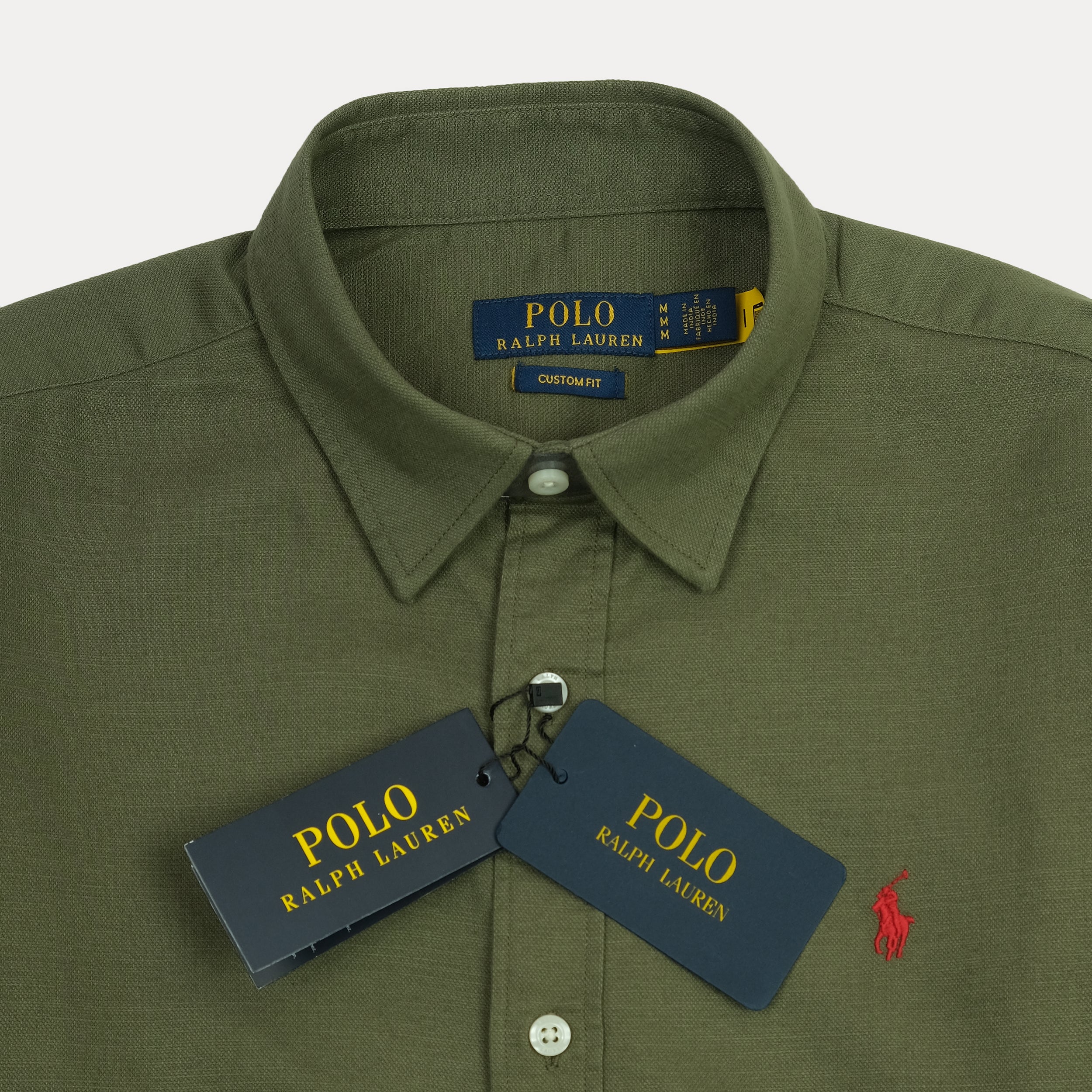 POLO RALPH LAUREN Enchanted Fern Custom Fit Long Sleeve Shirt