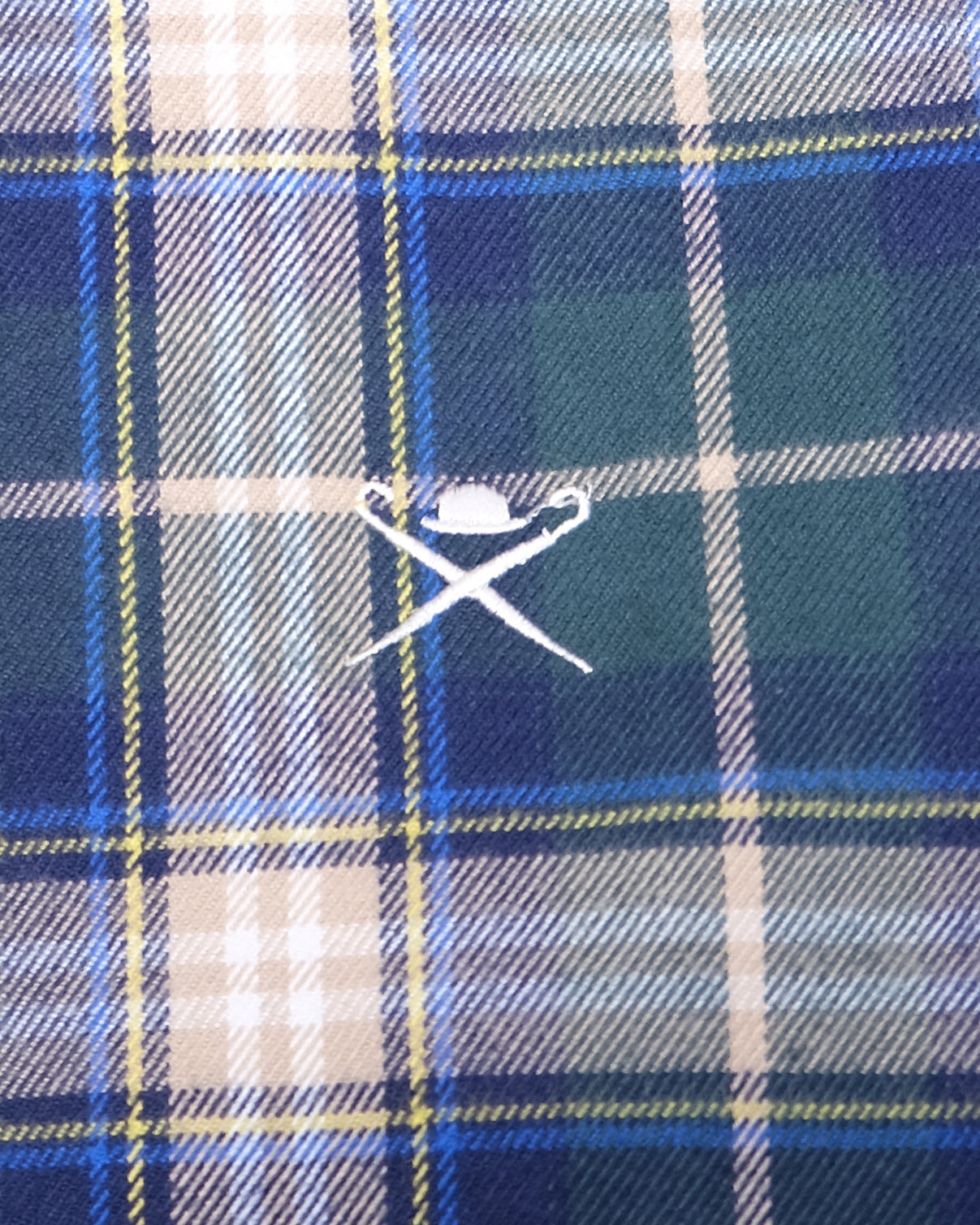 HACKETT LONDON Enchanted Forest Slim Fit Tartan Check Button-Down Shirt