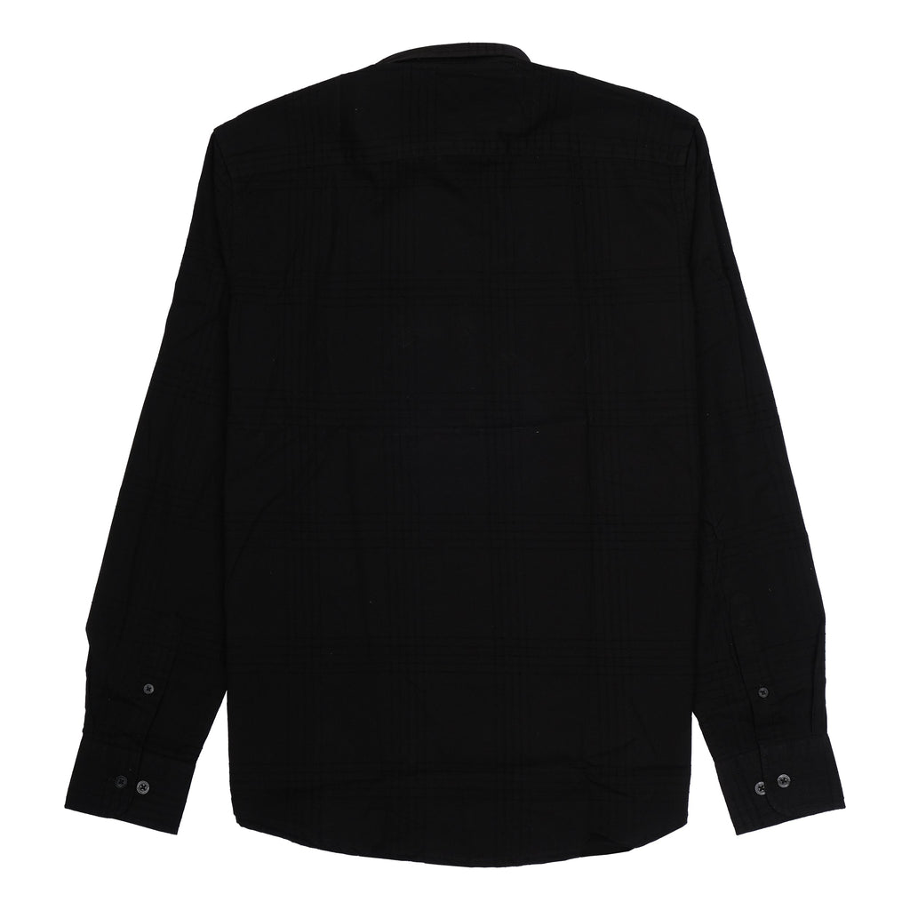 CALVIN KLEIN Midnight Shadow Slim Fit Long Sleeve Button-Up Shirt